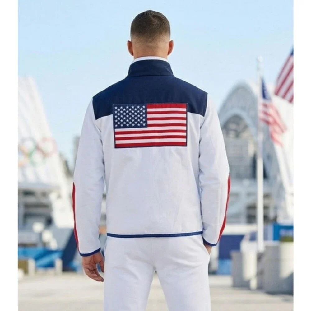 Team USA Ceremony Olympic Jacket 2022 Polo Ralph Lauren Full Zip Jacket 2XL Uni